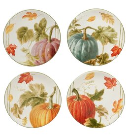 Sweet Autumn Harvest Fall Dessert Plate 9 " 4 styles 37241