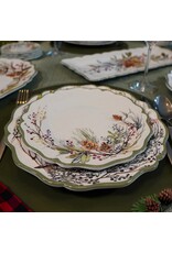 Winters Forest Christmas Salad Plate 9in 38932