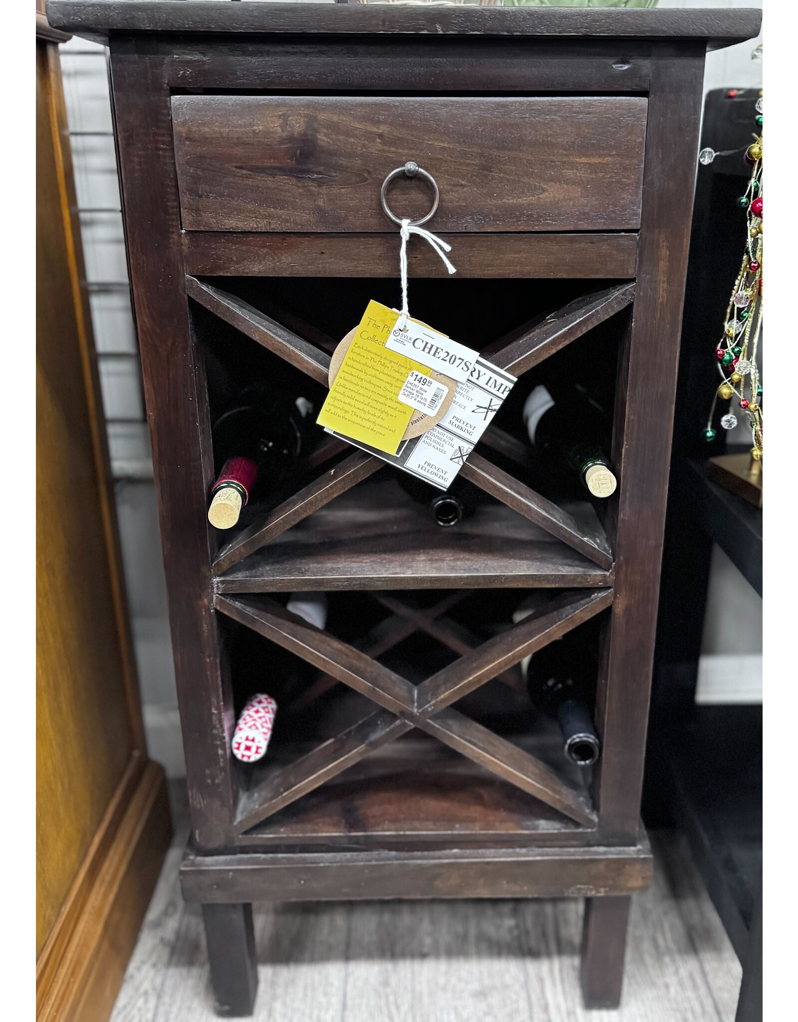 CHE207 Wine Server Wine storage 18.1x15.3x35.3"H