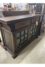 CAB544 Sonoma Credenza 2Panel GD 2drw w/RG 61x18.1x38.2"H