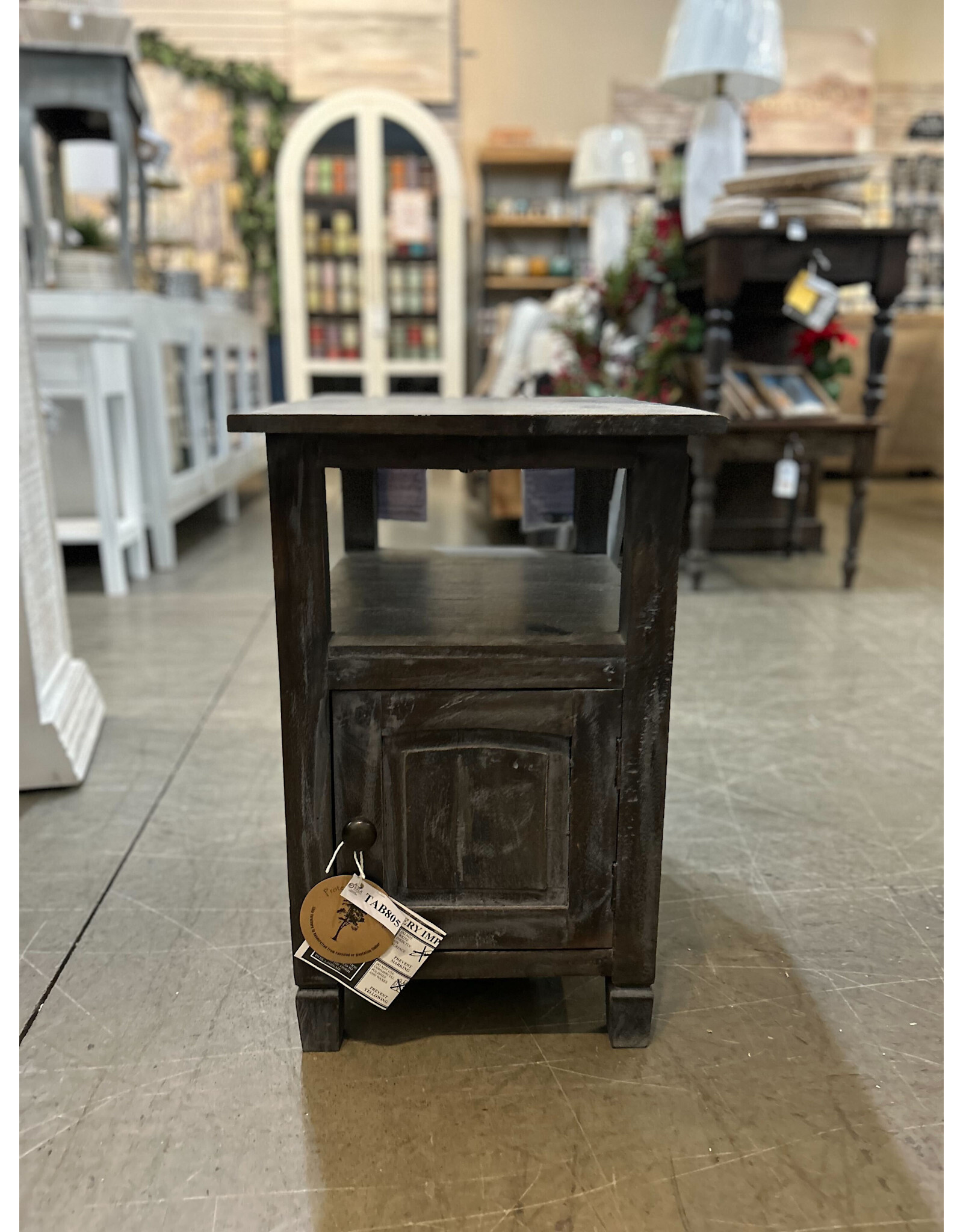 TAB805 End Table 1dr & Storage 16.2x20.5x25.4"H