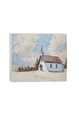 10" Church Block Wall Art 4257347
