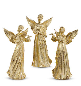 14" GOLD ANGEL WITH INSTRUMENT 3 styles, each 4311307