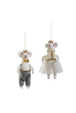 6.75" Crowned Mouse Ornament 4415550