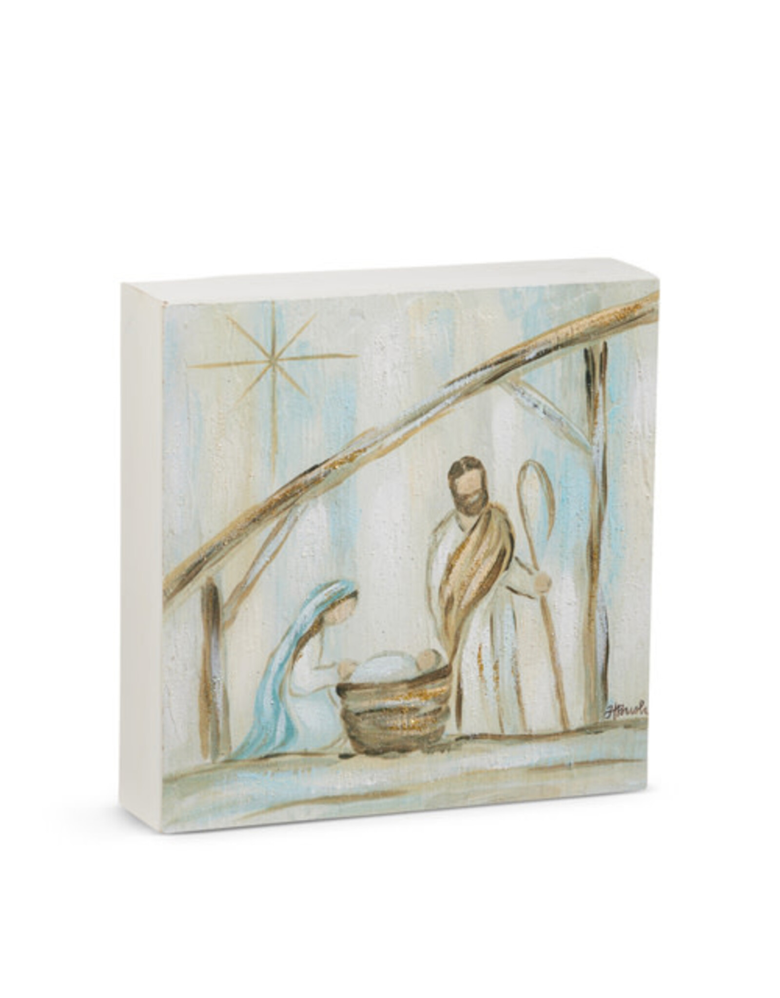 8" Holy Family Block 4521376