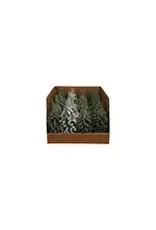 Faux Evergreen Trees w/ Wood Slice Bases, XS7694