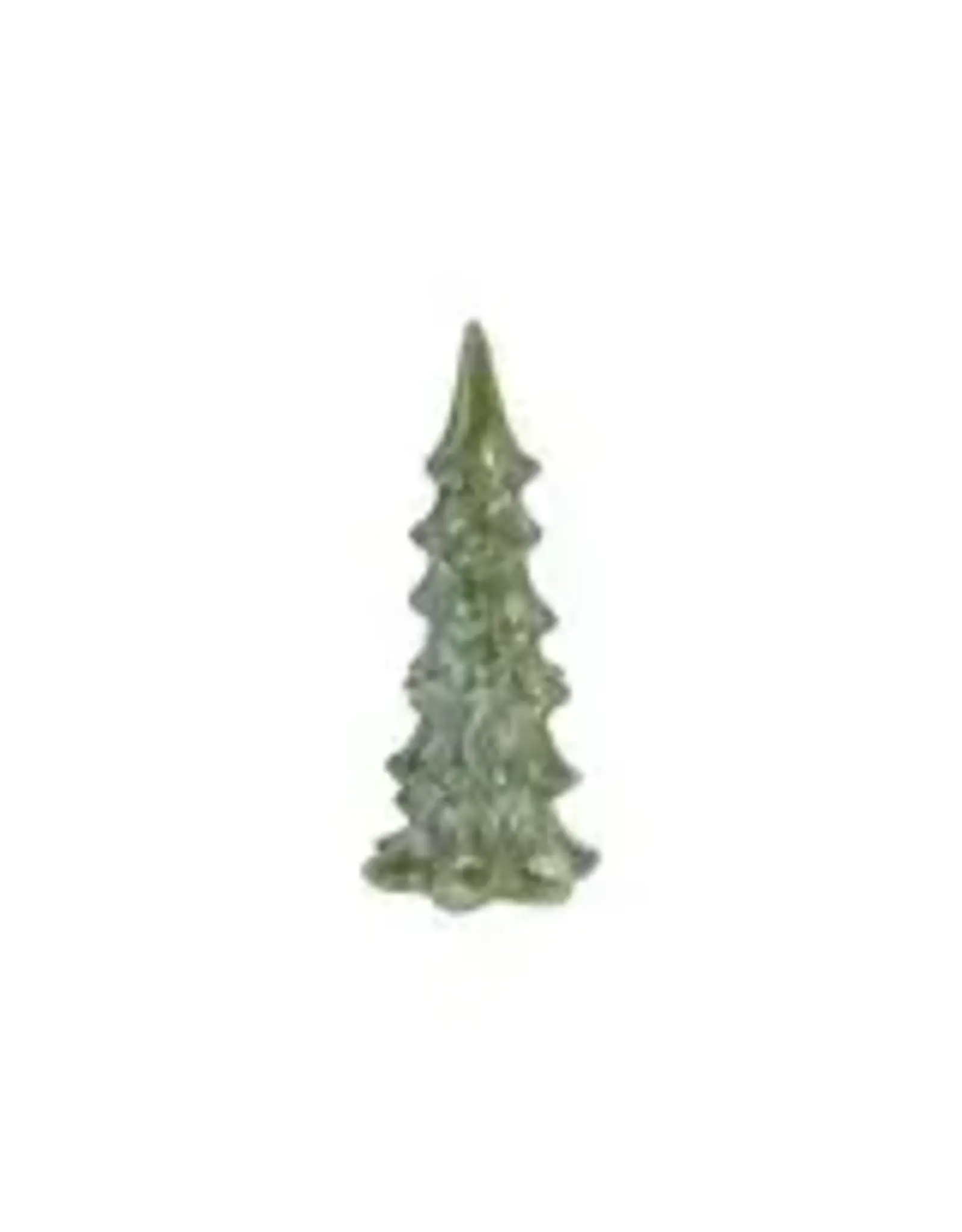 Stoneware Tree, Reactive Glaze, Blue /Green XS8442