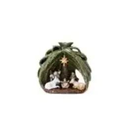 Stoneware Vintage  Nativity, Set of 6  XS8545