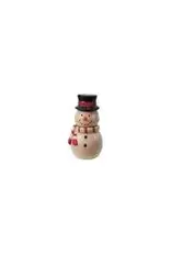 Stoneware Snowman Salt & Pepper Shakers, Set of 2 XS8648
