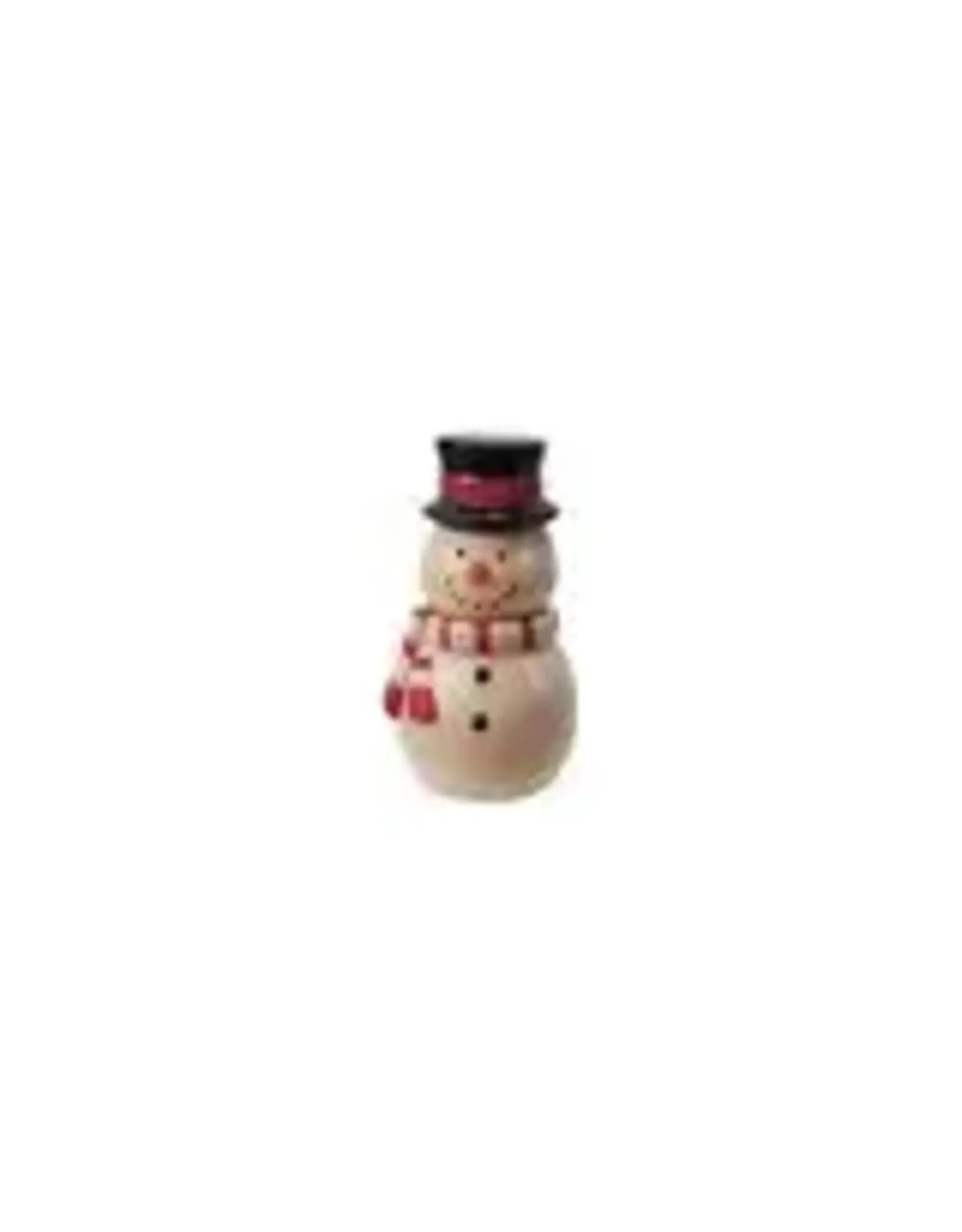 Stoneware Snowman Salt & Pepper Shakers, Set of 2 XS8648