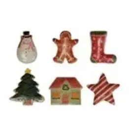 Stoneware Holiday Shaped Dish, 6 Styles  each  XS9023A