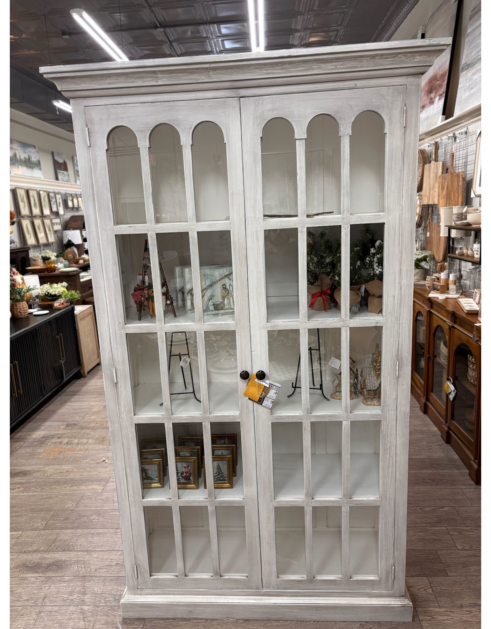 CAB606 Bakersfield Armoire 2 Lg GD 54.3x18.5x90.5"h