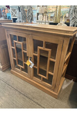 CAB1772 Magnolia Curio 42.5x17.7x39.7"H