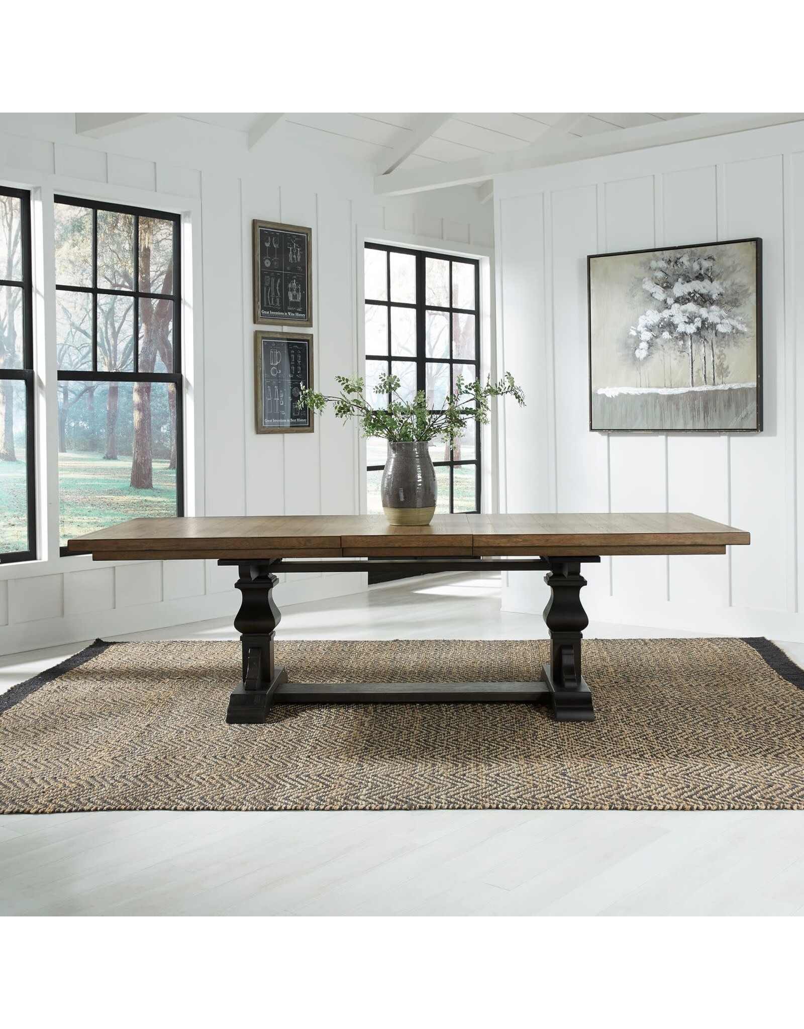 879-P4204B/T Trestle Table