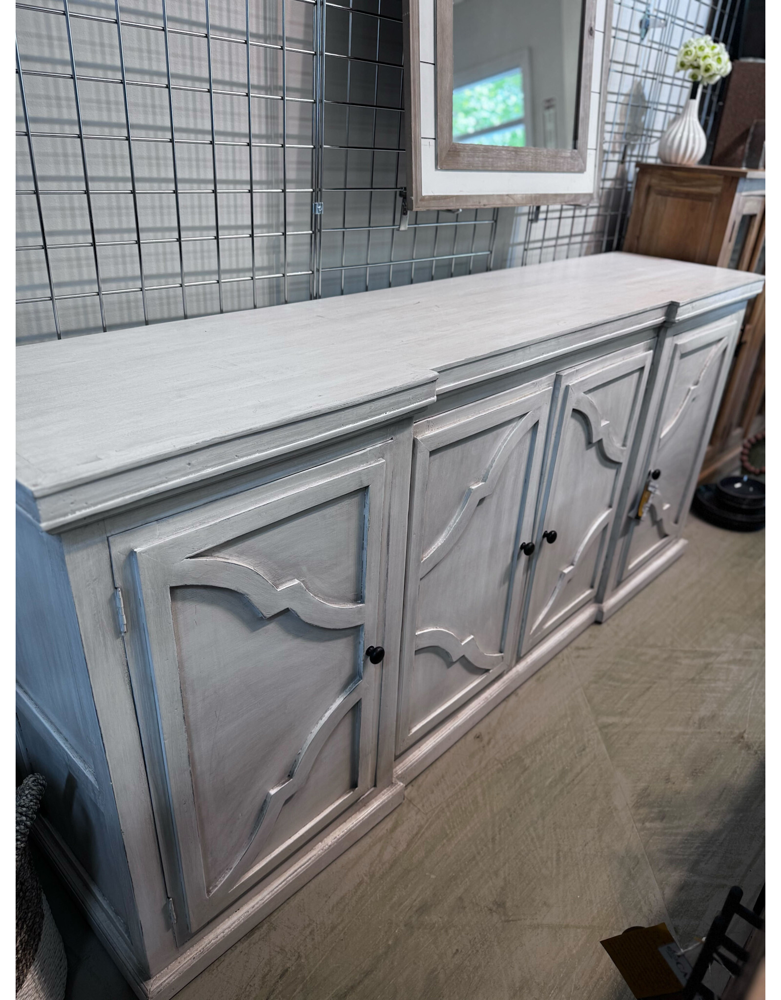 CAB614 Houston Credenza 81.8x18.8x37.3"H