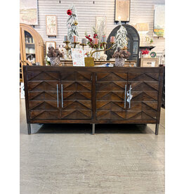 CAB508 Prescott Crdenza 4Uniq Inlay dr Steel legs 70.5x16.8x36.2"