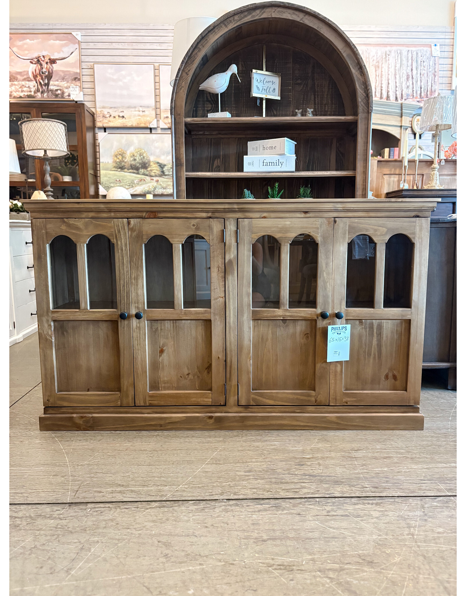 COM 2505 4 Dr. Credenza 65.25x15x38