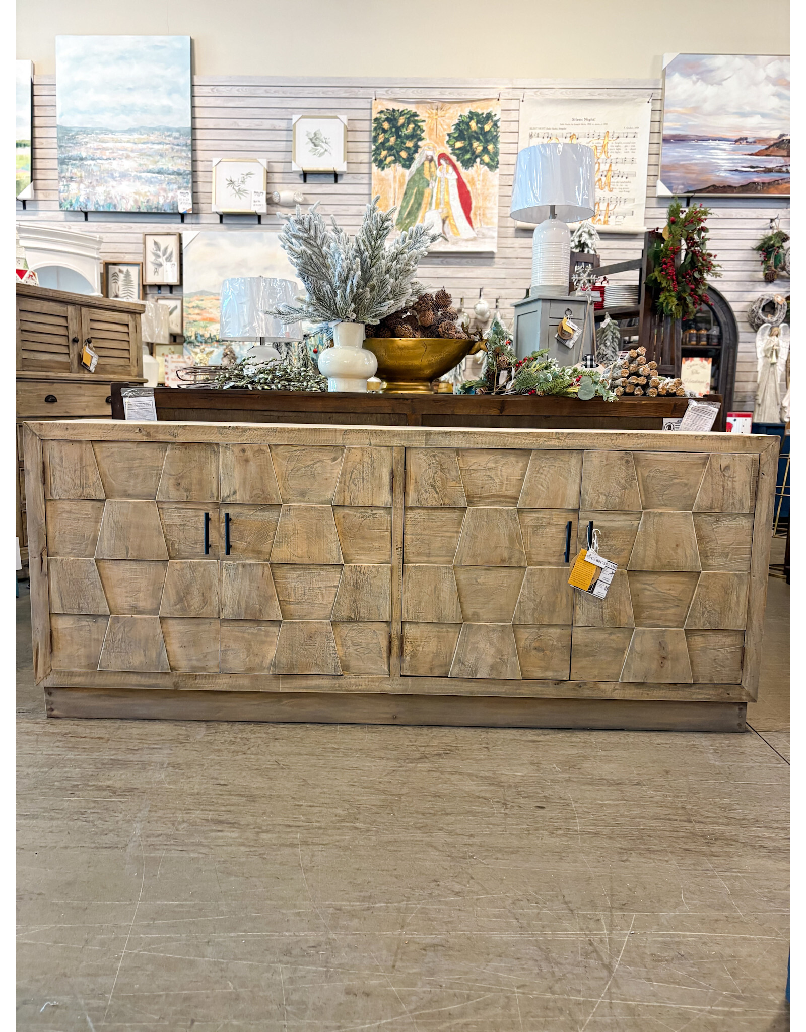 CAB617 Lucia Credenza 80.7x18.8x33.8"H