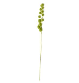 32 Inch Green Flocked Ball Stem 13233A