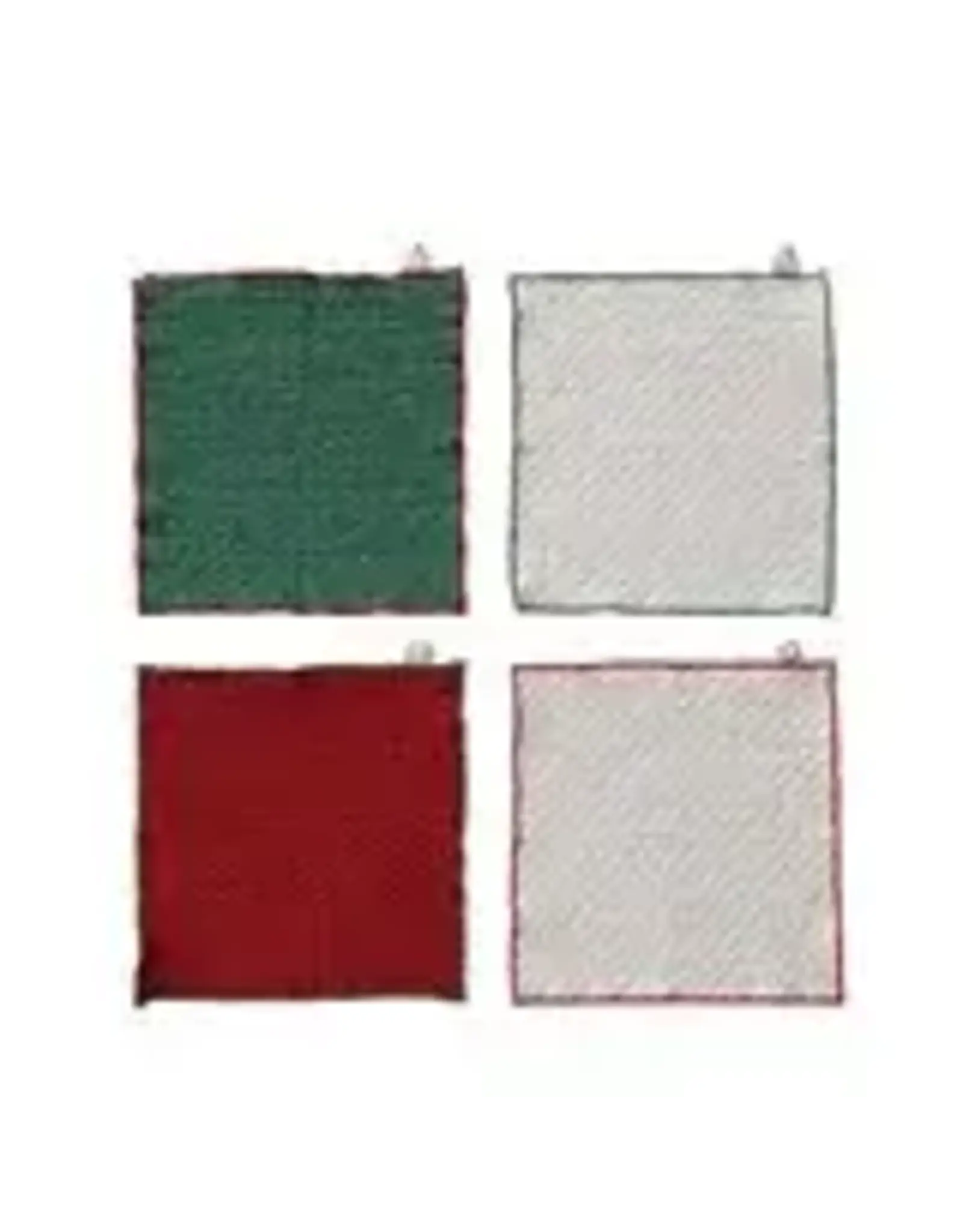 Waffle Dish Cloth Set/4 XS8690