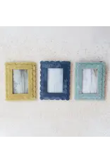 2 Layer Scalloped Photo Frame 4" x 6" DG0217A