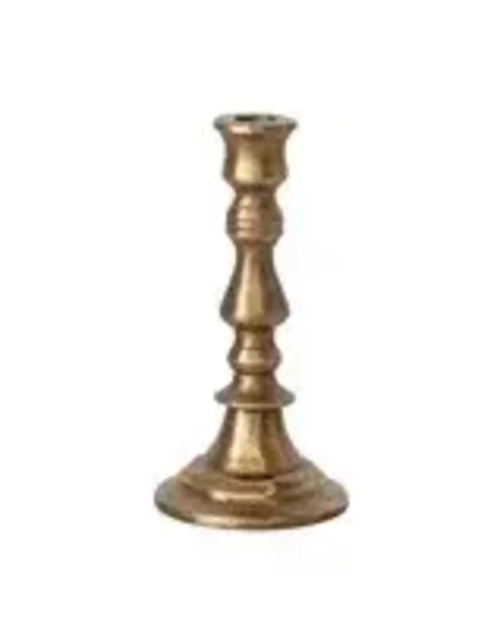 Cast Aluminum Taper Holder, Ant Brass Finish (Holds 1/2" Taper) DG0327