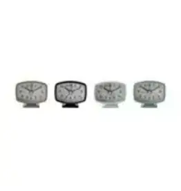 Metal Footed Alarm Clock, 4 Colors, each DG0996A