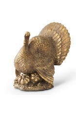 17" Resin Ant. Gold Turkey 41253A-GO