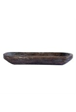 20.25"LX7"W PAULOWNIA OVAL TRAY  AW213030