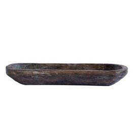 20.25"LX7"W PAULOWNIA OVAL TRAY  AW213030