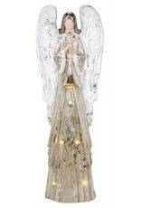 28.5"HX9.75"LIGHTED ANGEL W/HORN  XN053142