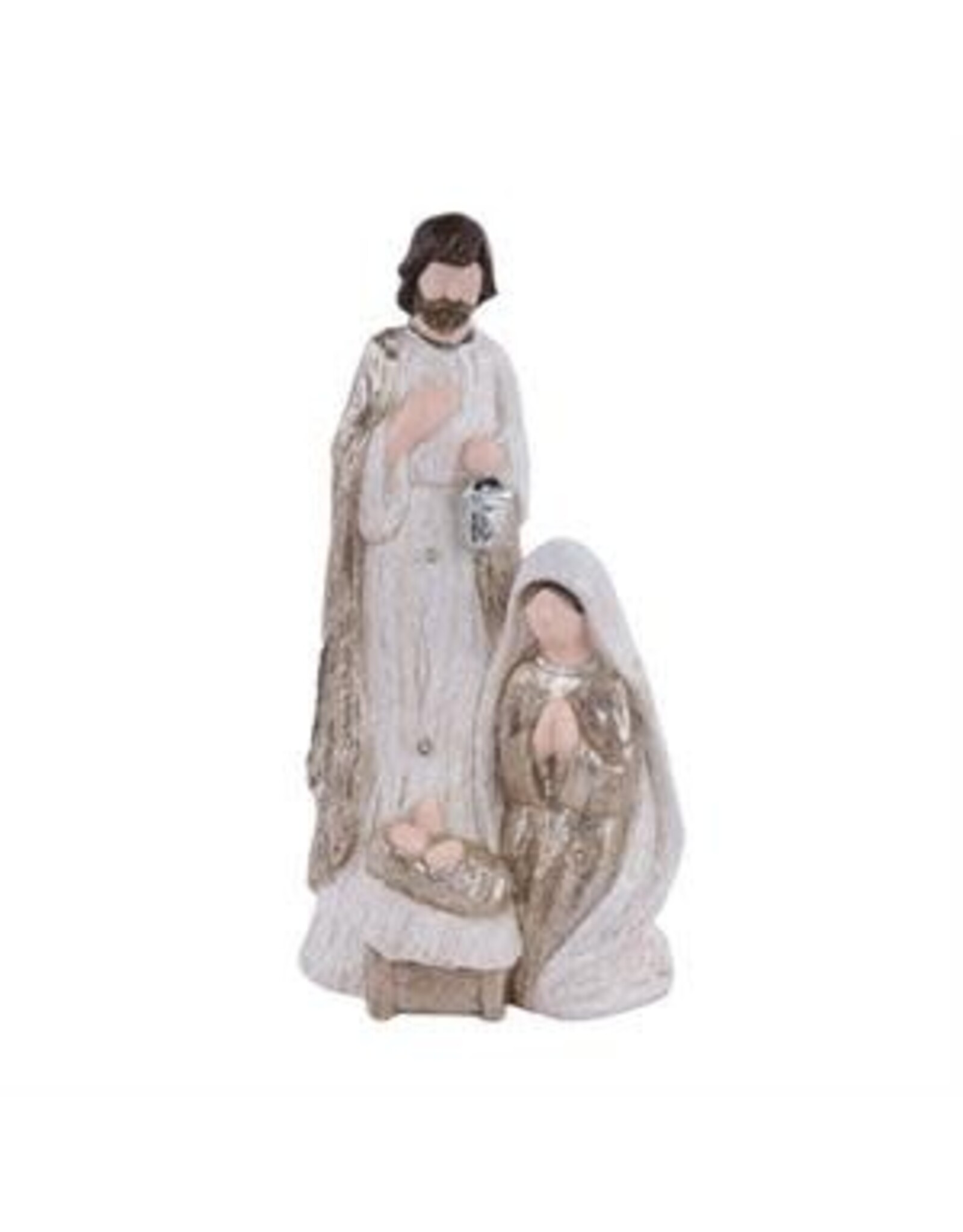 17.25"H HOLY FAMILY W/LED  XN9956