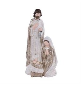 17.25"H HOLY FAMILY W/LED  XN9956