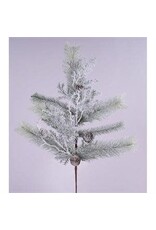 24" GLTTR SNOWPINE/PINECONE SPRAY  XX9846