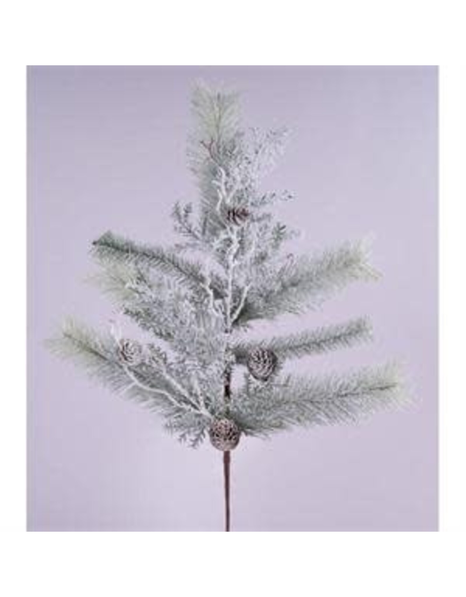 24" GLTTR SNOWPINE/PINECONE SPRAY  XX9846