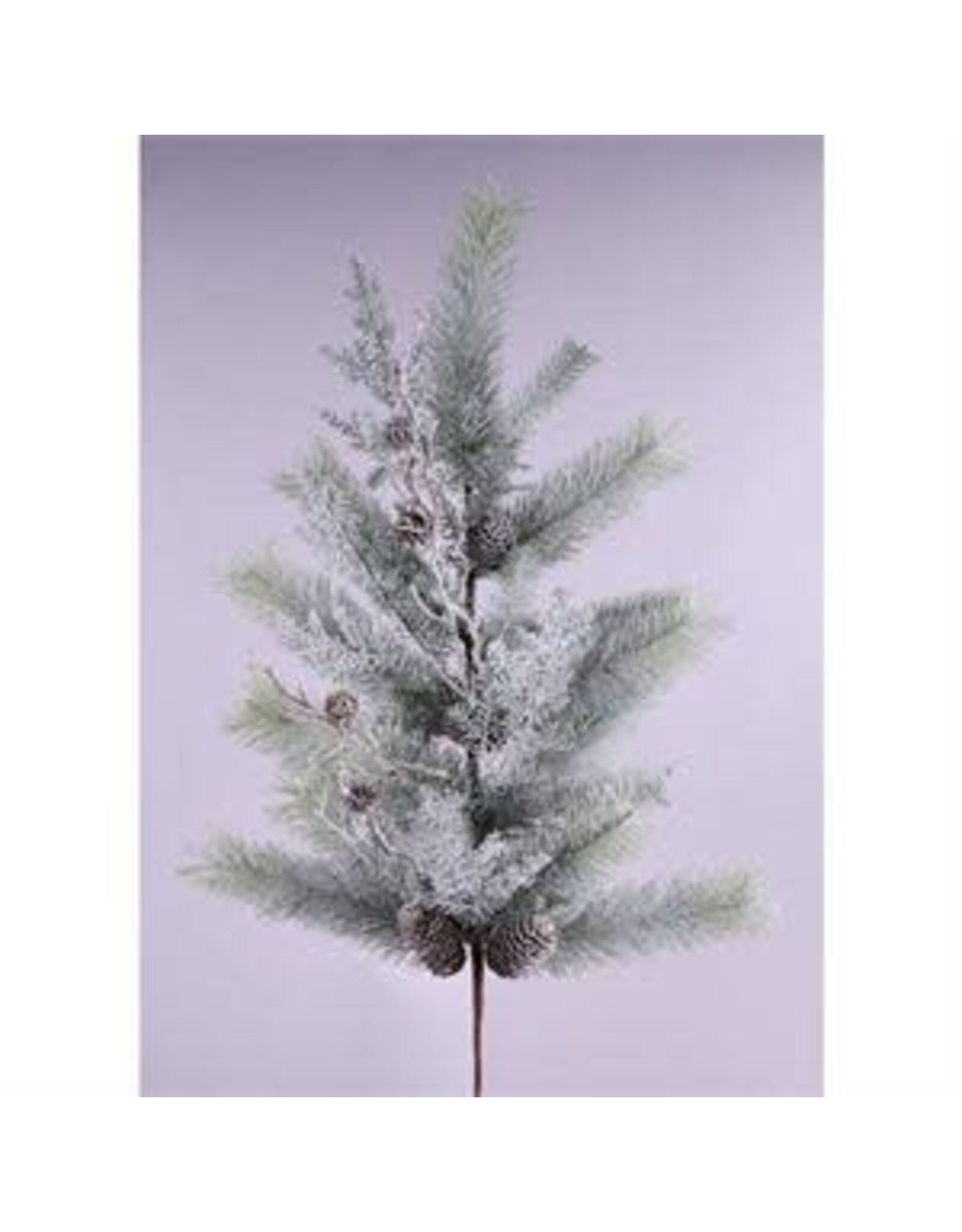 37" GLTTR SNOWPINE/PINECONE SPRAY  XX9847