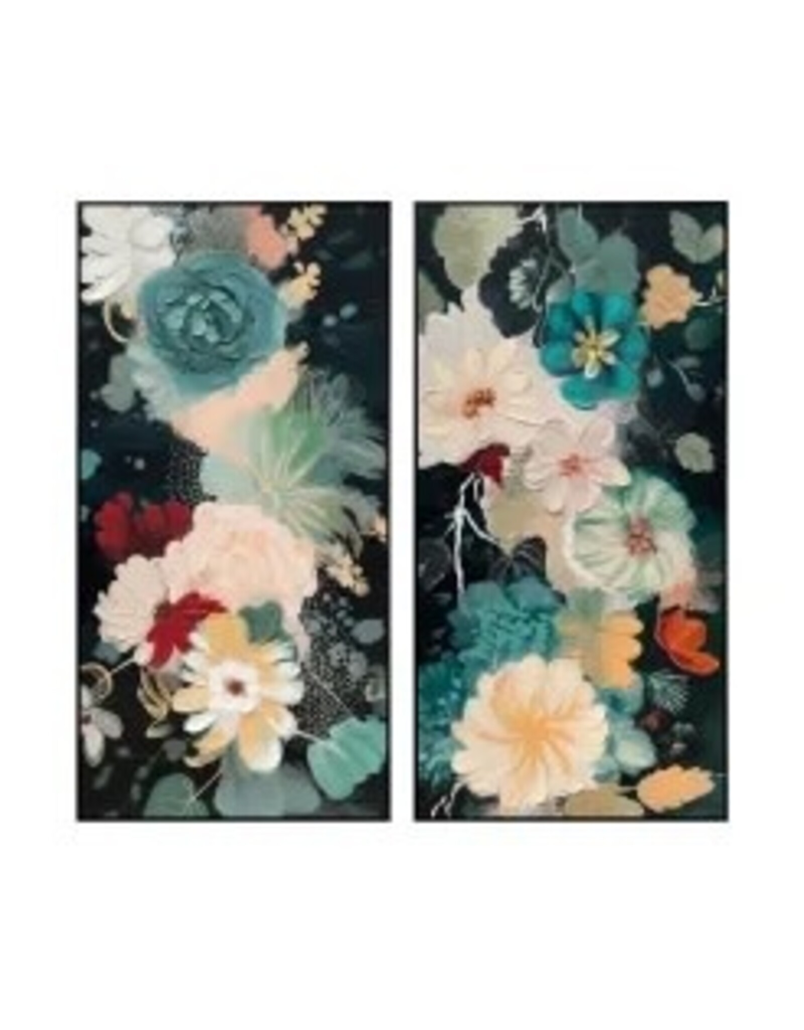 Botanical Framed Canvas 2 styles, Each CVTOP3635