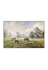 60 x 40 Horse Fields Art CVTOP3625