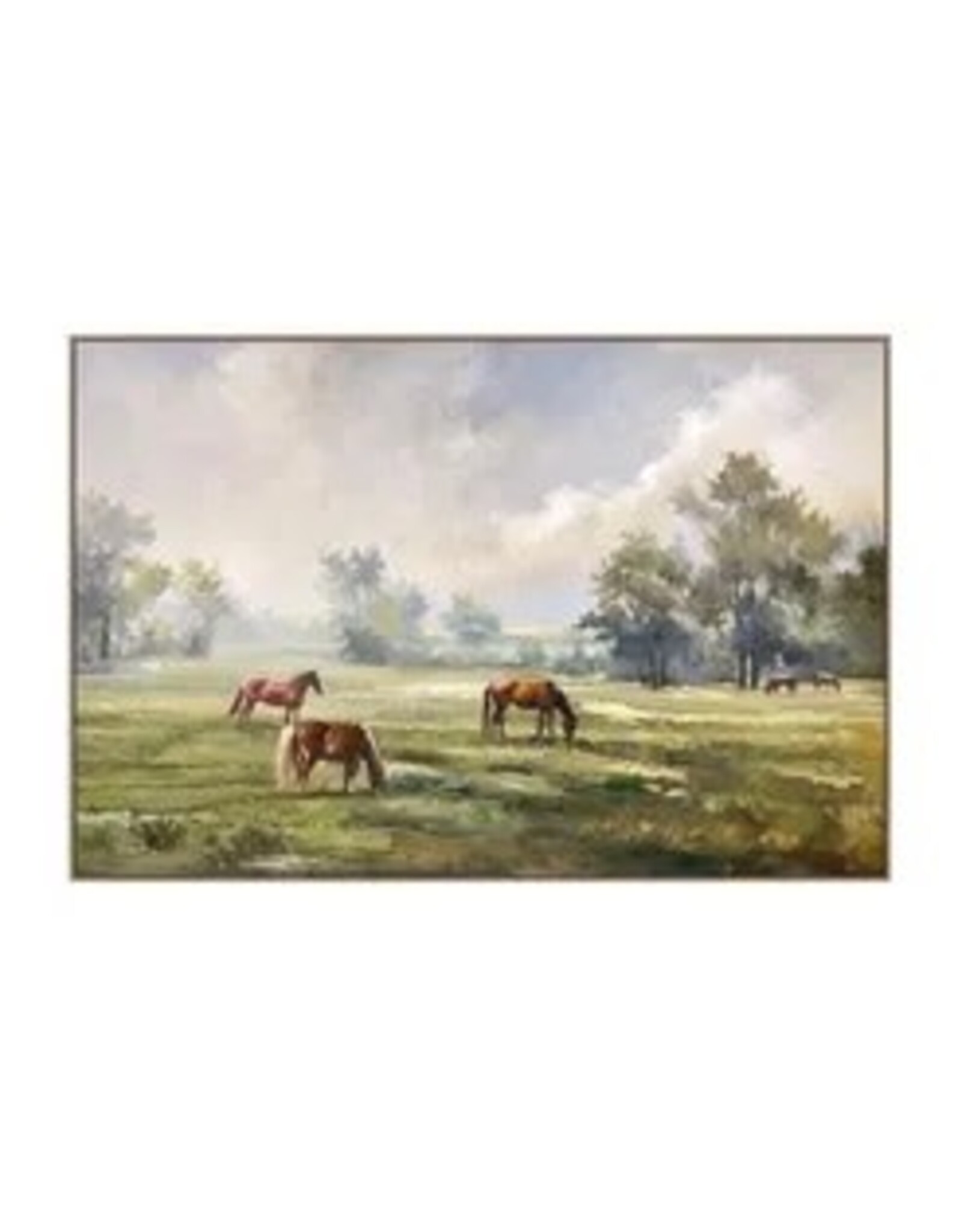 60 x 40 Horse Fields Art CVTOP3625