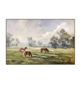 60 x 40 Horse Fields Art CVTOP3625