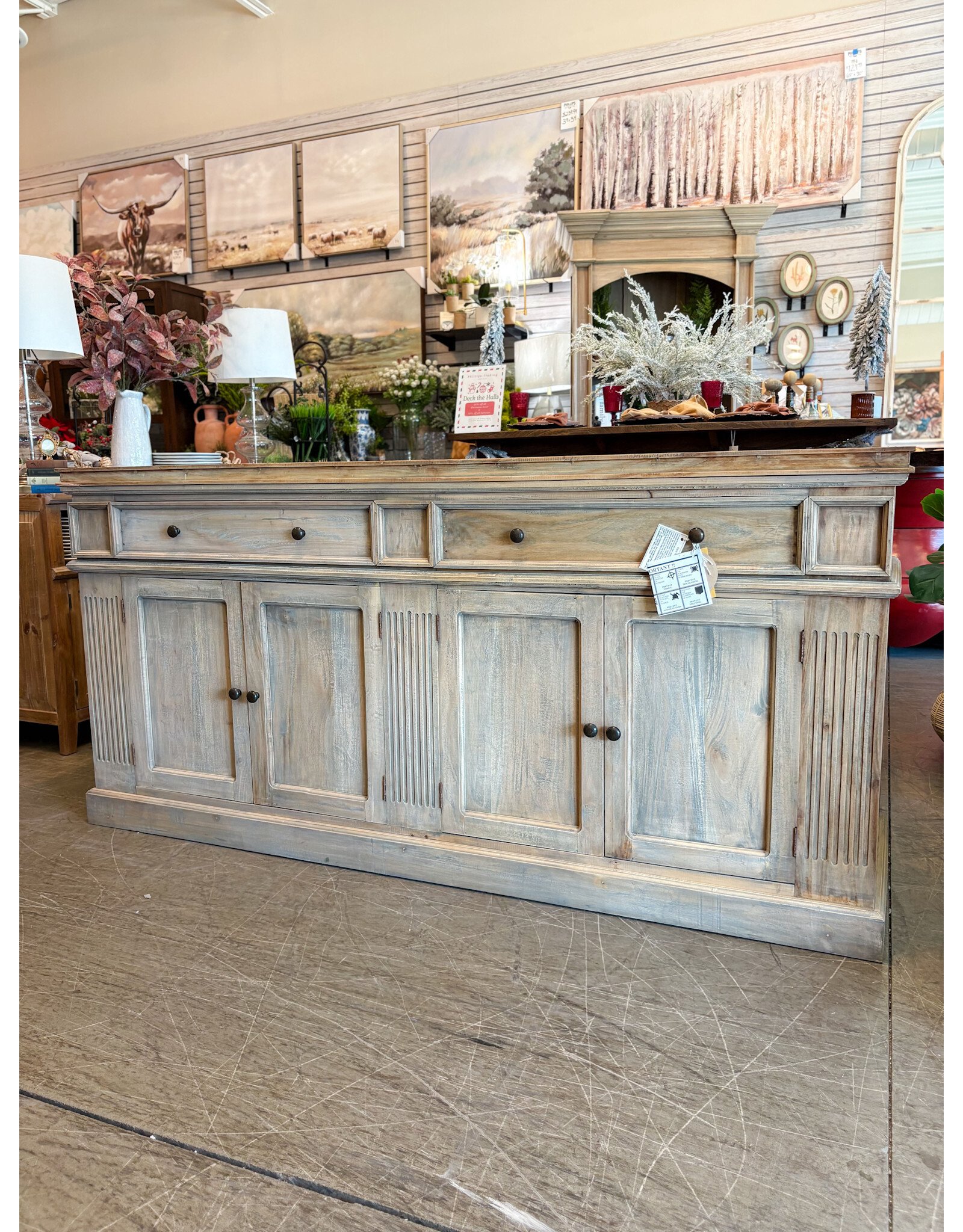 CAB611 Alexander side board 82.2x22x39"H