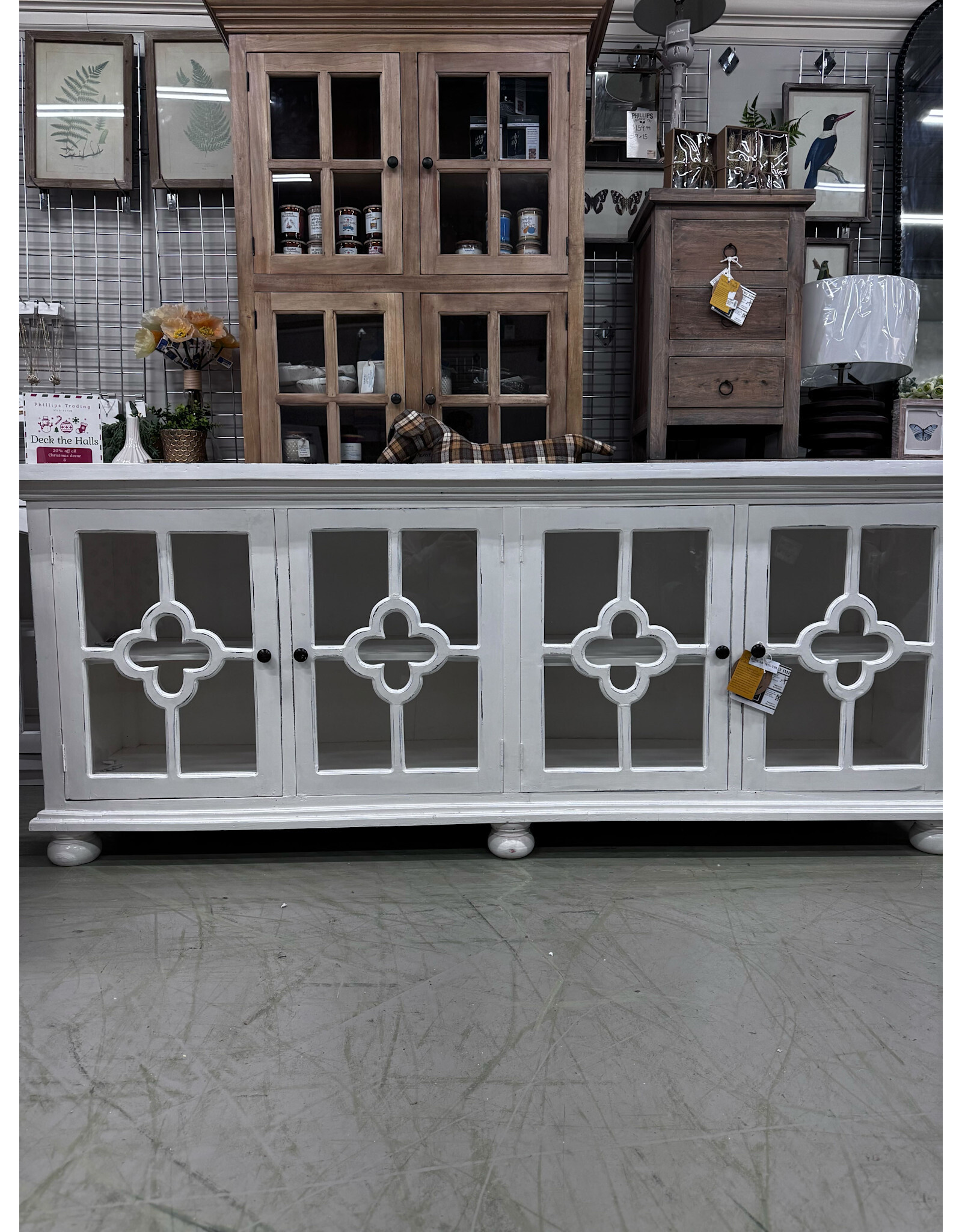 CAB1781 Credenza 4GD w/Clove Panel 87 x 21 1/4 X 35 7/8