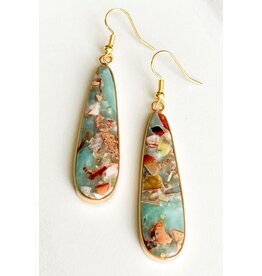 Amazonite Earring