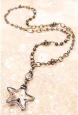 Shooting Star Necklace 392-49122-NL
