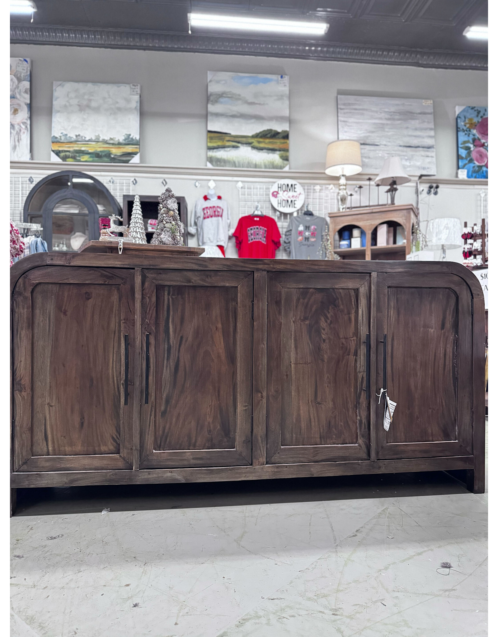 CAB394 SO Soho Credenza 71.2x18.8x36.2"H