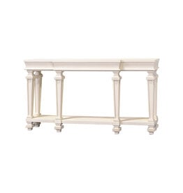 R7-CID 250 Jacob Sofa Tbl 60×12×32  Crmwht