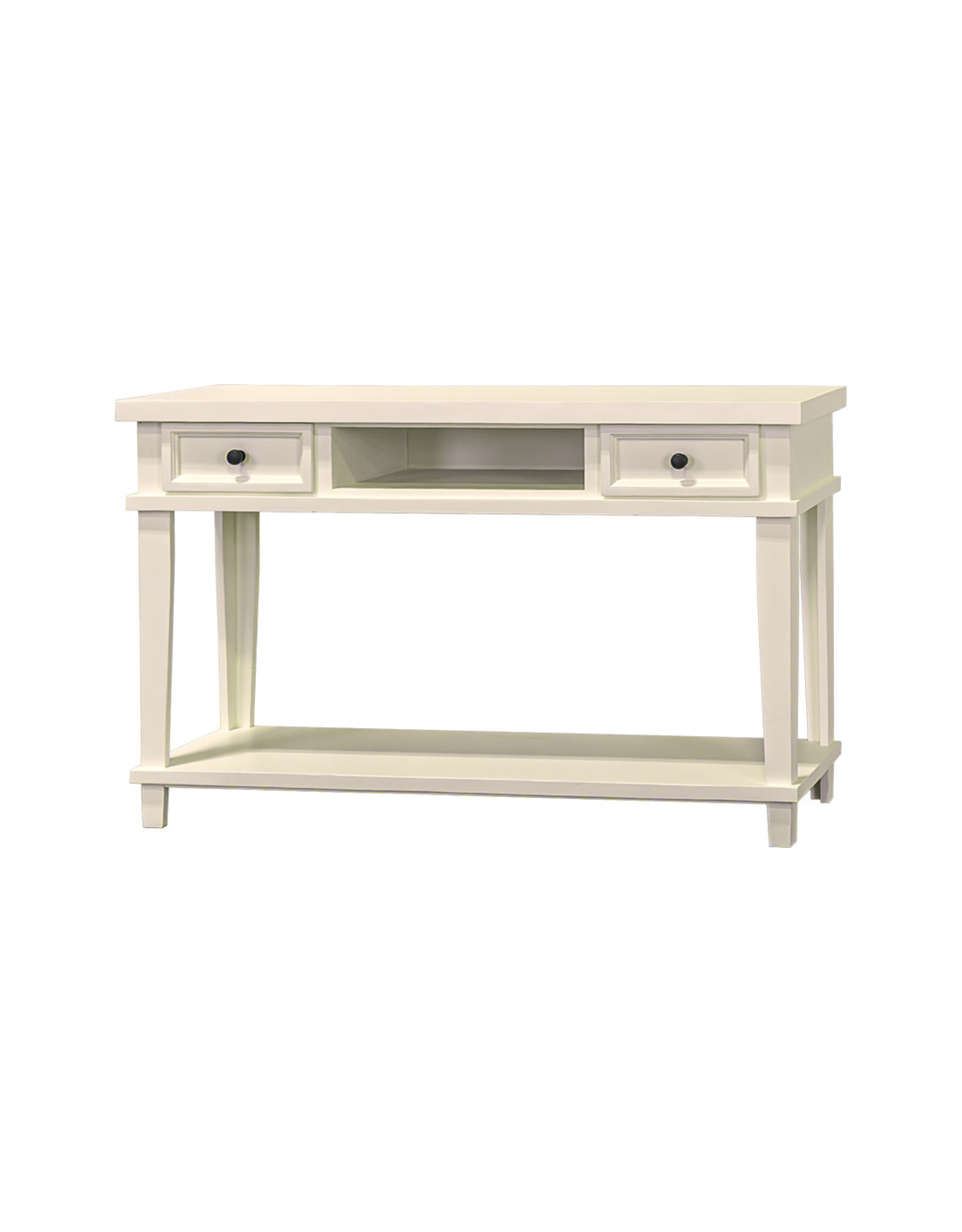 R6-CID-6153 BRANDON SOFA TABLE LT. Swiss Coffee