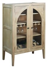 CAB1990 Selena Server 2GD/Wine Strg 33.5x18.1x51.1"H