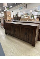 CAB633 Hilton Credenza 6Panel Doors 79.5x18.1x33.1"H