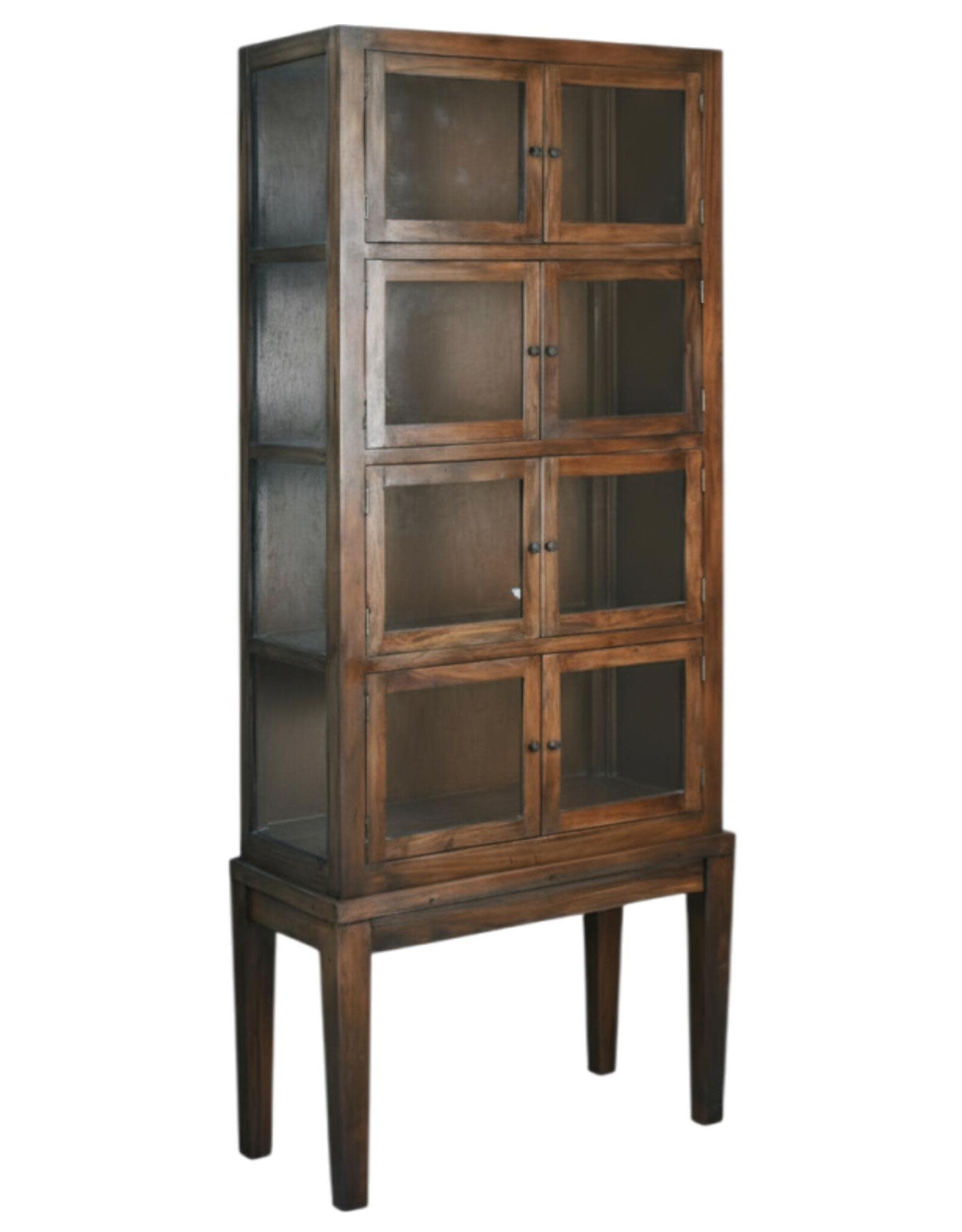 CAB2278 Westley Curio 8GD KD 33.8x16.1x83.5"H